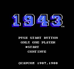 1943: The Battle of Midway (NES, Family Computer) (gamerip